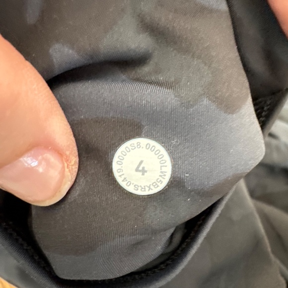 Lululemon Fast And Free Tight II 25" Heritage 365 Camo Deep Coal Size 4 W5BXRS - Picture 6 of 6